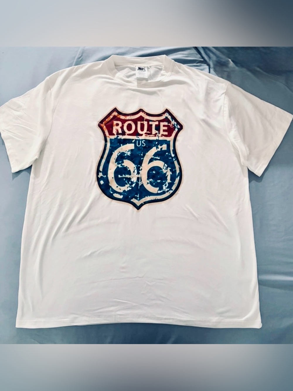 White Route 66 Graphic Tee